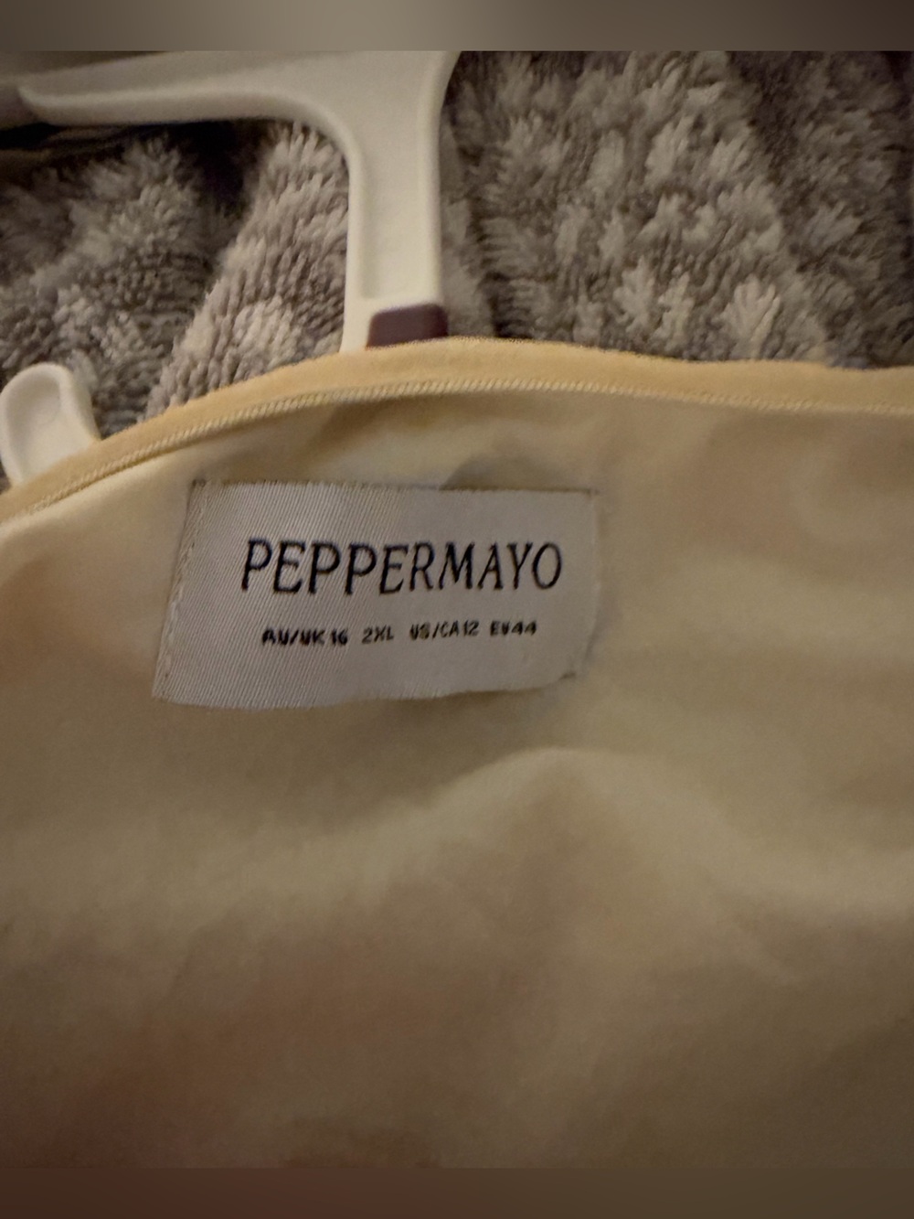Peppermayo Under The Pagoda Maxi Dress Floral Cream Size 12 - Picture 6 of 7